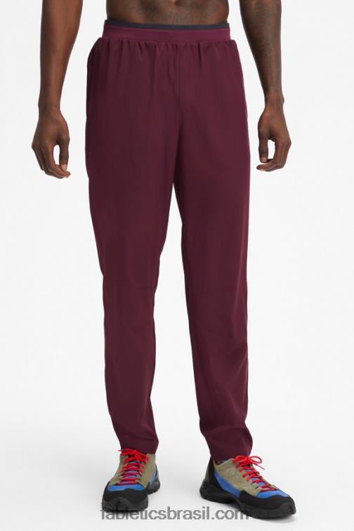Fabletics Merlot 420HR3075 a calça fundamental homens