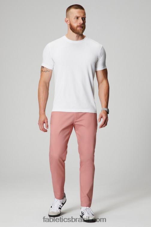 Fabletics ardósia rosa 420HR3055 o chino lateral alto (slim fit) homens