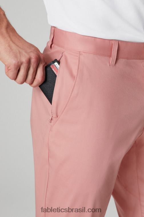 Fabletics ardósia rosa 420HR3061 o chino lateral alto (ajuste clássico) homens