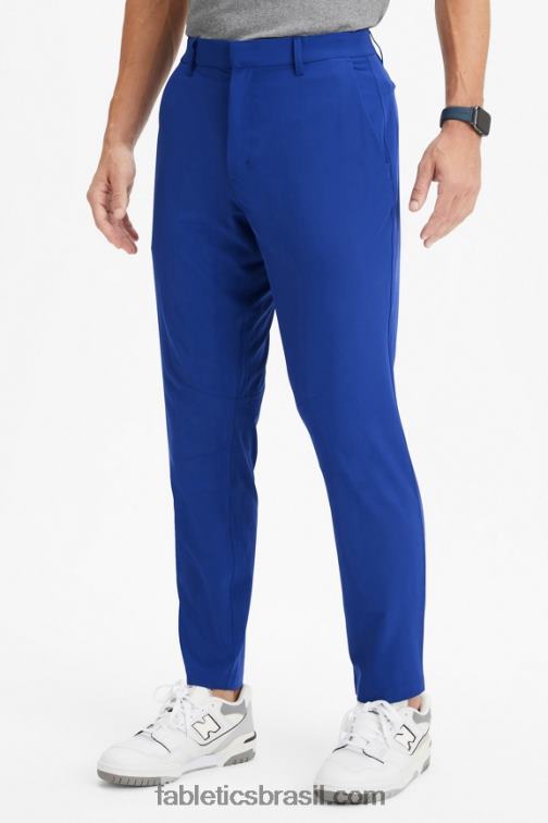 Fabletics azul francês 420HR3039 a única calça (ajuste clássico) homens