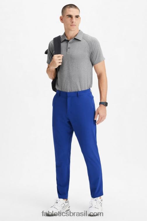Fabletics azul francês 420HR3039 a única calça (ajuste clássico) homens