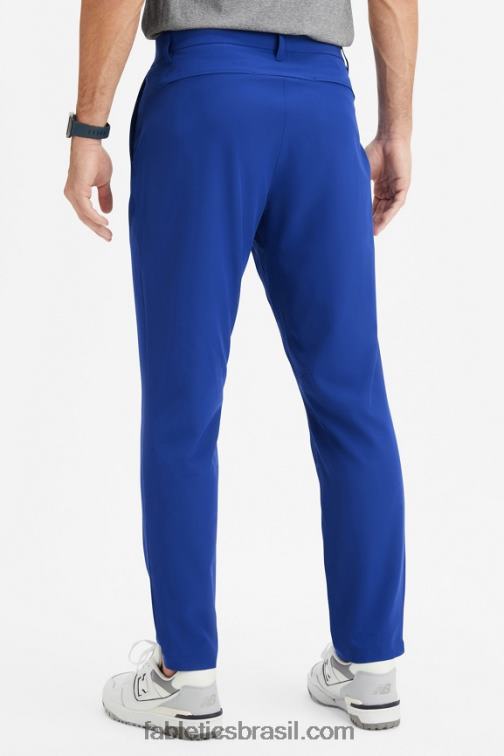 Fabletics azul francês 420HR3039 a única calça (ajuste clássico) homens