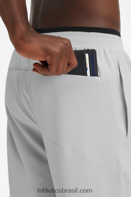 Fabletics cinza mineral 420HR3076 a calça fundamental homens