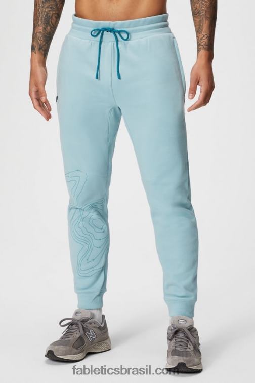 Fabletics hidro azul claro 420HR3091 o corredor preferido homens