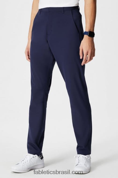 Fabletics marinha profunda 420HR3037 a única calça (ajuste clássico) homens