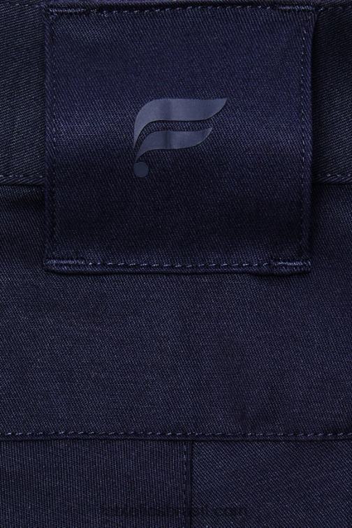 Fabletics marinha profunda 420HR3063 o chino lateral alto (ajuste clássico) homens