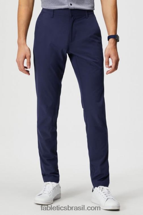 Fabletics marinha profunda 420HR3080 a única calça (slim fit) homens