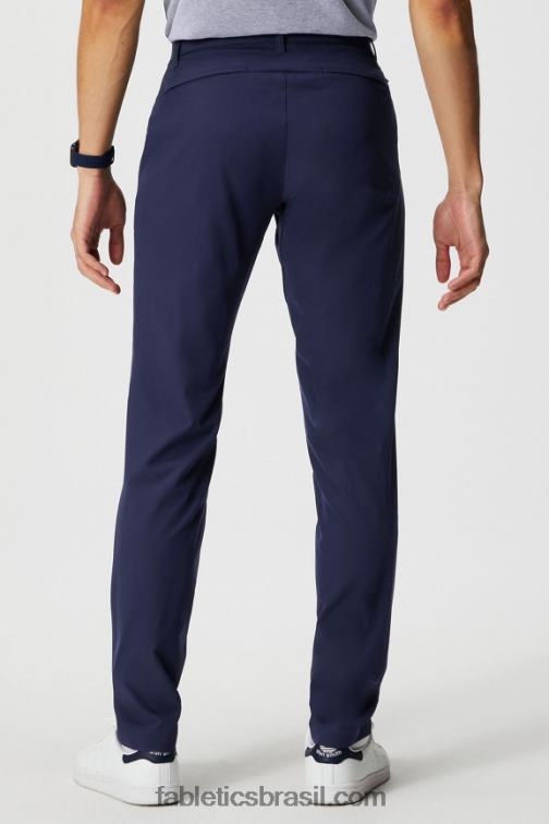 Fabletics marinha profunda 420HR3080 a única calça (slim fit) homens
