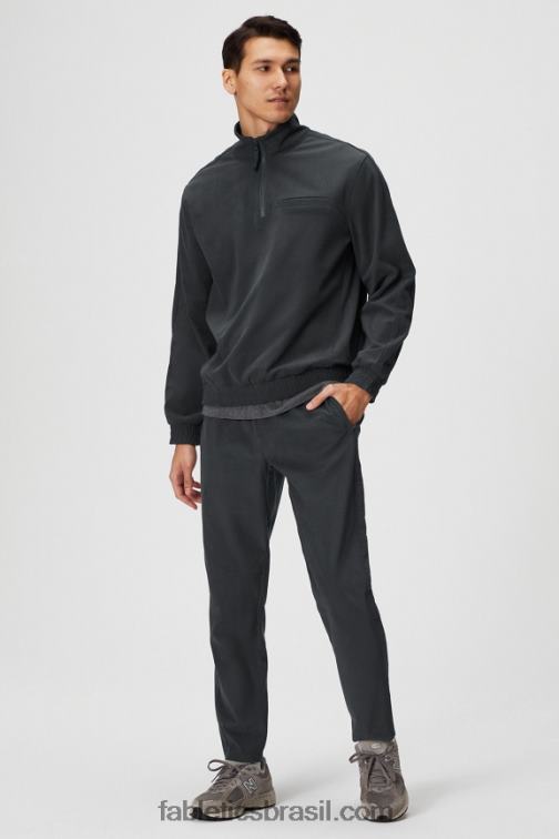 Fabletics ônix 420HR3087 a calça de cordão do clube homens