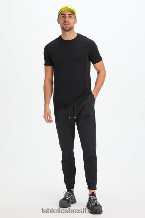 Fabletics preto 420HR3052 o único corredor homens