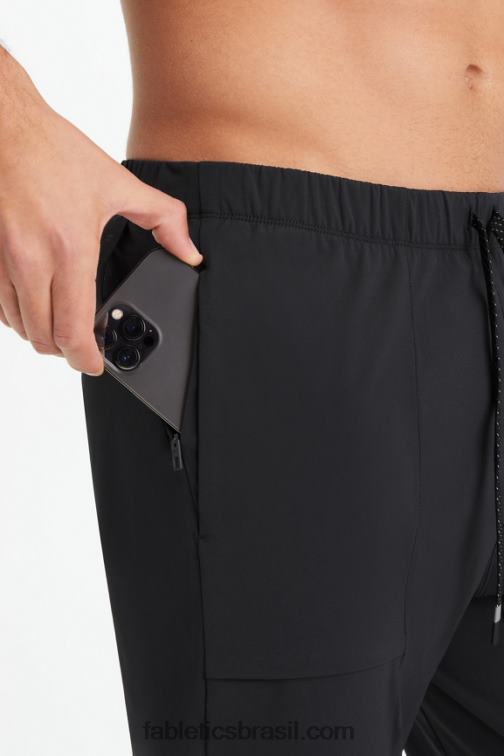 Fabletics preto 420HR3052 o único corredor homens