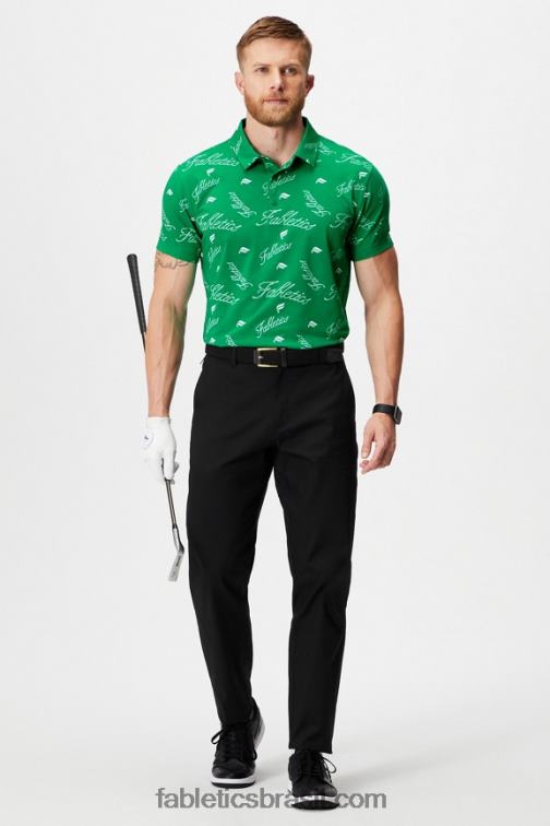 Fabletics preto 420HR3062 o chino lateral alto (ajuste clássico) homens