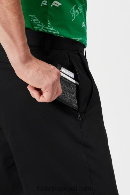 Fabletics preto 420HR3062 o chino lateral alto (ajuste clássico) homens