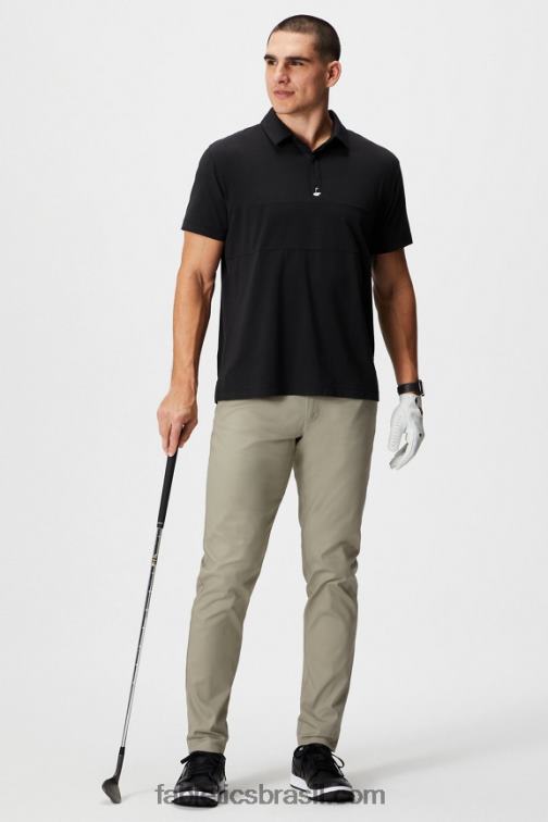 Fabletics taupe fresco 420HR3057 o chino lateral alto (slim fit) homens