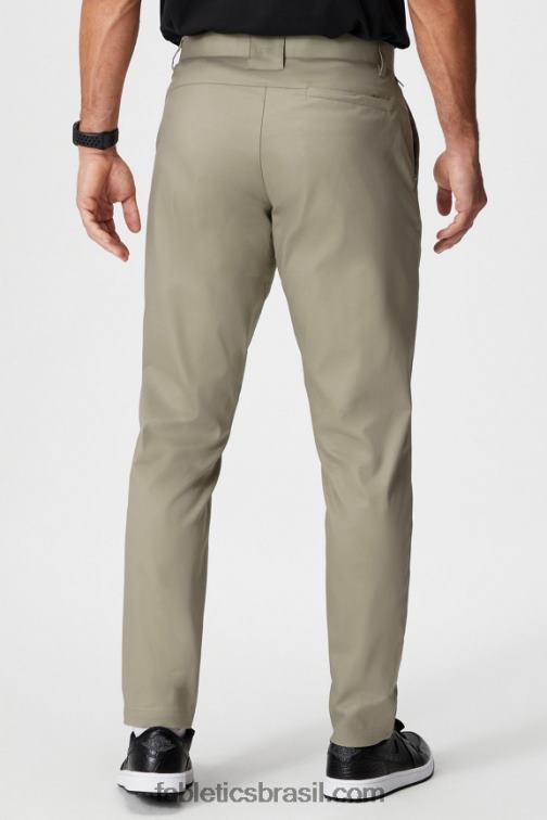 Fabletics taupe fresco 420HR3065 o chino lateral alto (ajuste clássico) homens