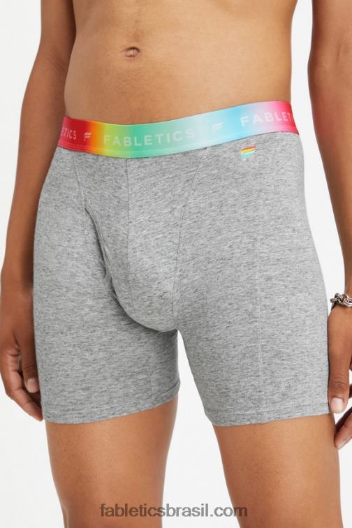 Fabletics arco-íris cinza médio htr 420HR3780 a cueca boxer orgulho 24-7 homens
