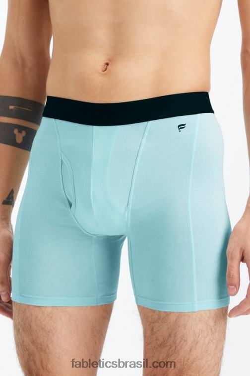 Fabletics azul nórdico 420HR3782 a cueca boxer 24-7 201 homens