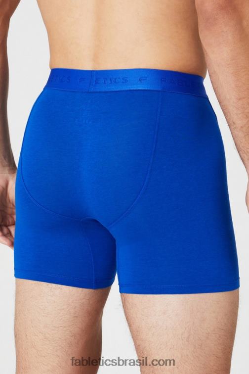 Fabletics celeste 420HR3748 a cueca boxer 24-7 194 homens
