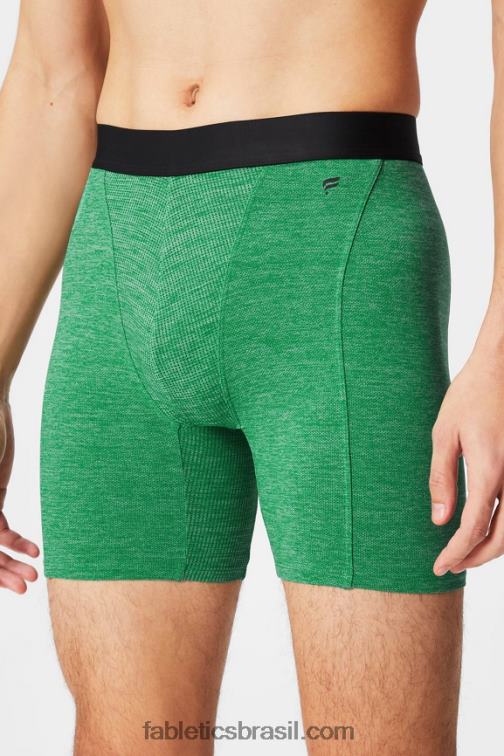 Fabletics colocando verde 420HR3740 a cueca boxer blueprint homens