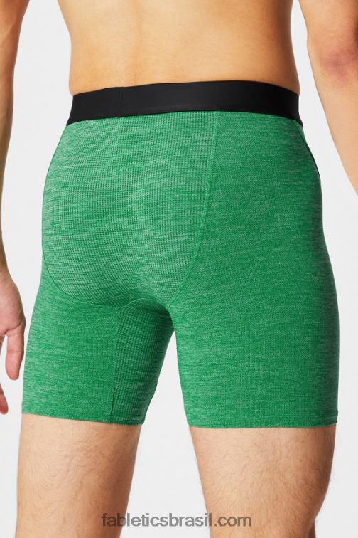Fabletics colocando verde 420HR3740 a cueca boxer blueprint homens