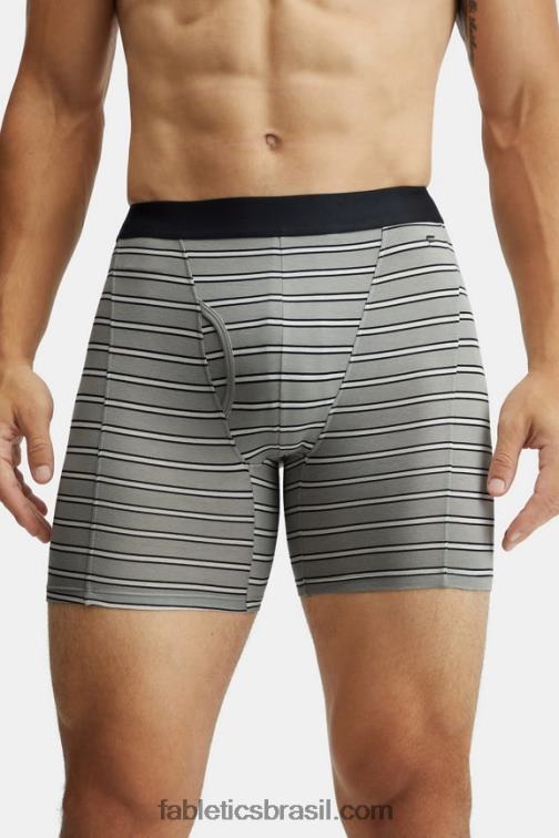 Fabletics faixa de sombra cinza sombra 420HR3784 a cueca boxer 24-7 201 homens