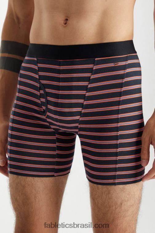 Fabletics faixa de sombra de néctar laranja 420HR3781 a cueca boxer 24-7 201 homens