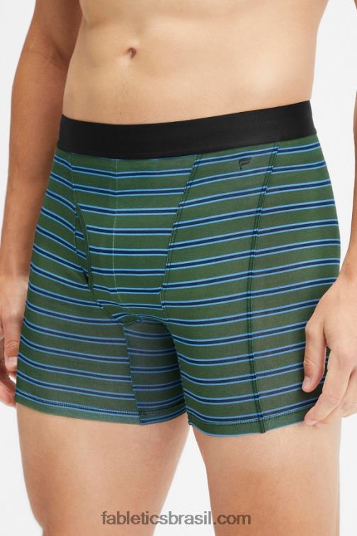 Fabletics faixa de sombra verde tática 420HR3776 a cueca boxer 24-7 200 homens