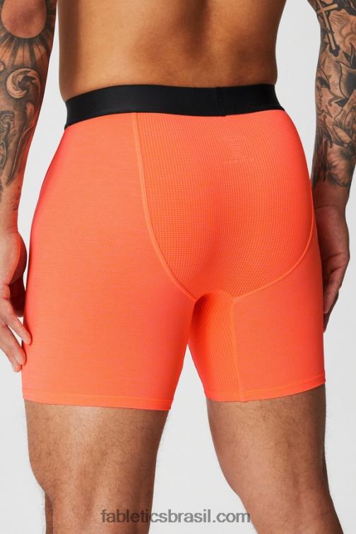 Fabletics flash laranja 420HR3738 a cueca boxer blueprint homens