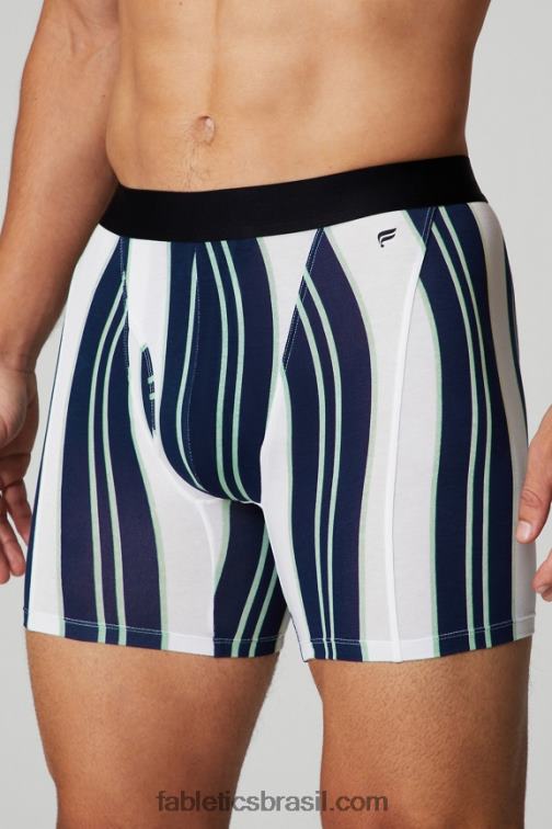 Fabletics listra mulligan da marinha colegiada 420HR3754 a cueca boxer 24-7 195 homens