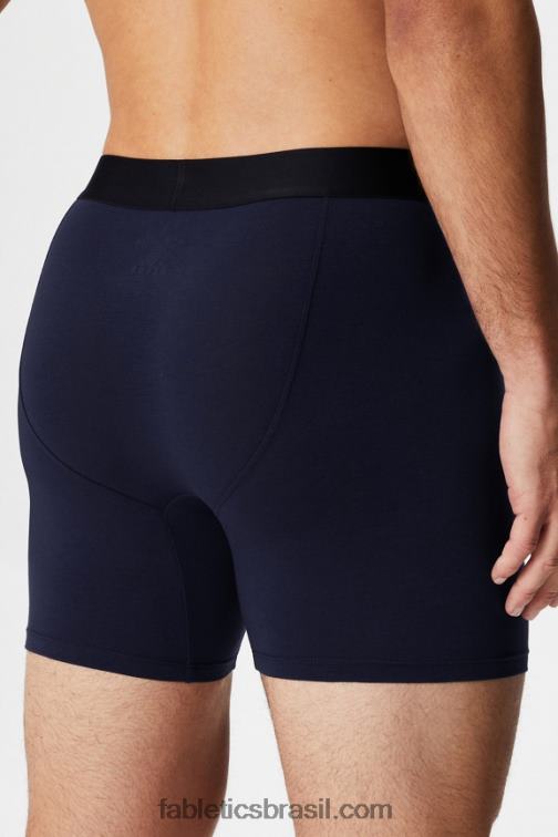 Fabletics marinha profunda 420HR3756 a cueca boxer 24-7 196 homens