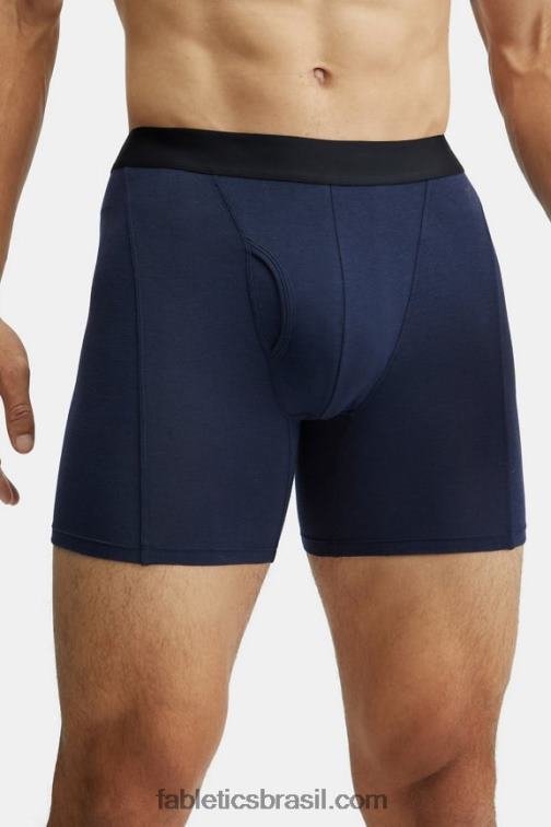 Fabletics marinho clássico 420HR3778 a cueca boxer 24-7 200 homens