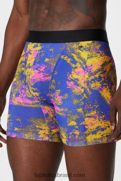 Fabletics pôr do sol amarelo ruído ambiente 420HR3750 a cueca boxer 24-7 195 homens