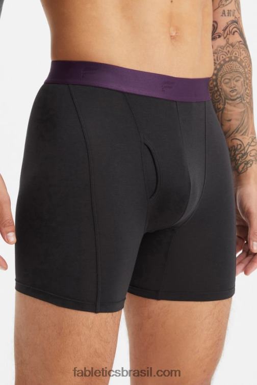 Fabletics ponta de vinho preto/quente 420HR3764 a cueca boxer 24-7 197 homens