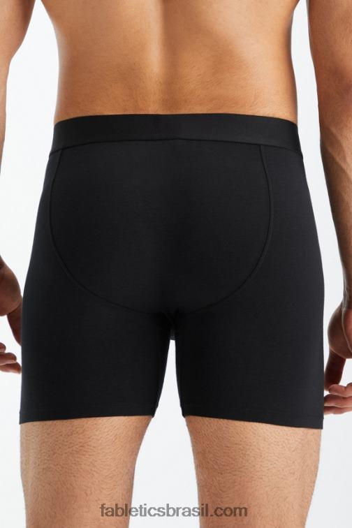 Fabletics preto 420HR3777 a cueca boxer 24-7 200 homens