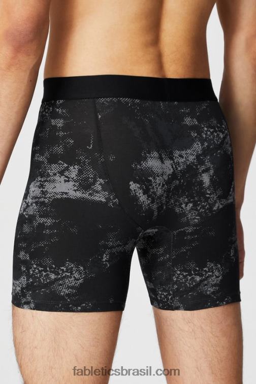 Fabletics ruído ambiente preto 420HR3762 a cueca boxer 24-7 197 homens