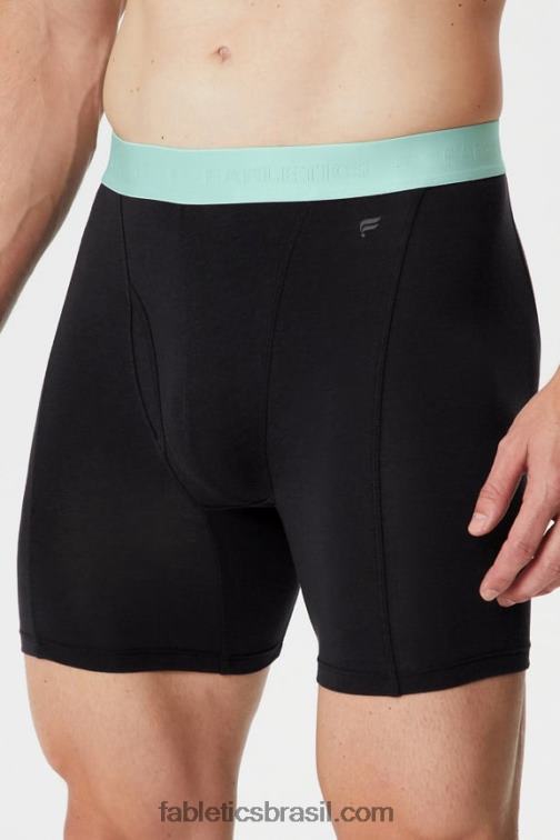 Fabletics spray preto/sal 420HR3753 a cueca boxer 24-7 195 homens
