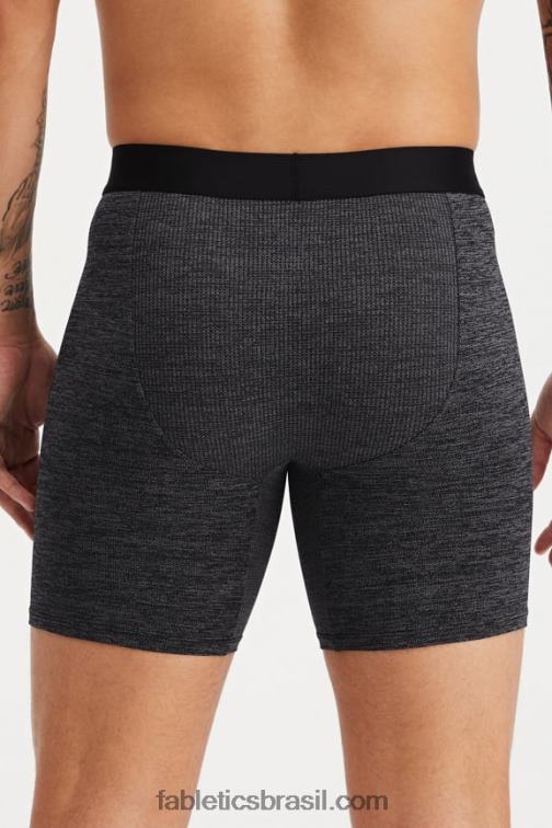 Fabletics urze preta 420HR3743 a cueca boxer blueprint homens
