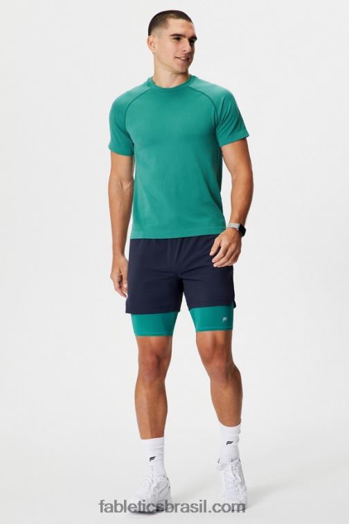 Fabletics maré de miami 420HR3114 a camada de base curta homens