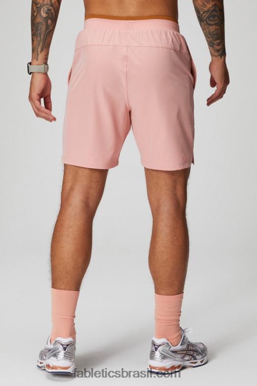 Fabletics ardósia rosa 420HR3145 o fundamental curto ii (alinhado) 136 homens