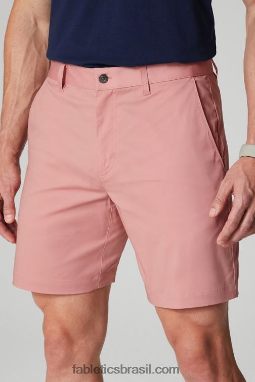 Fabletics ardósia rosa 420HR3296 o short chino lateral alto homens
