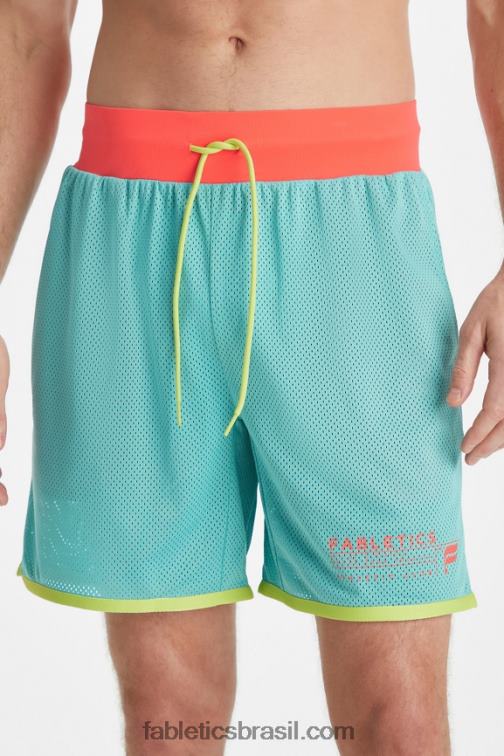Fabletics atletismo aquático 420HR3364 o rec curto homens