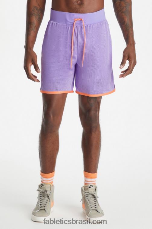 Fabletics atletismo lavanda icônico 420HR3366 o rec curto homens