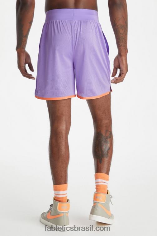 Fabletics atletismo lavanda icônico 420HR3366 o rec curto homens
