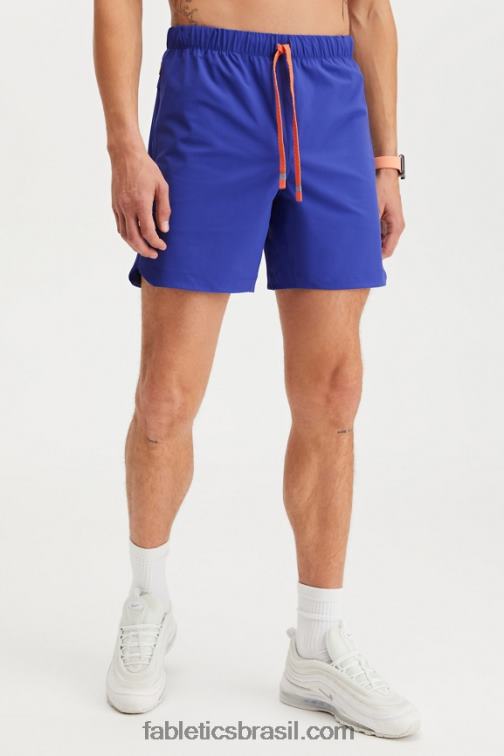 Fabletics azul carbono 420HR3275 aquele curto 160 homens