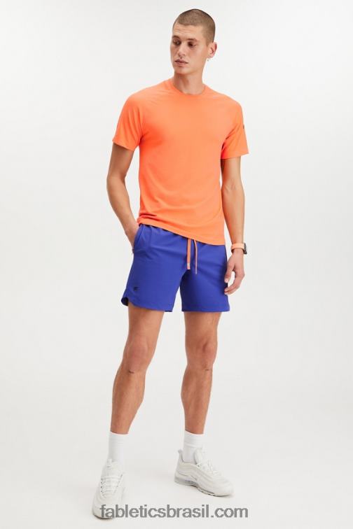 Fabletics azul carbono 420HR3275 aquele curto 160 homens