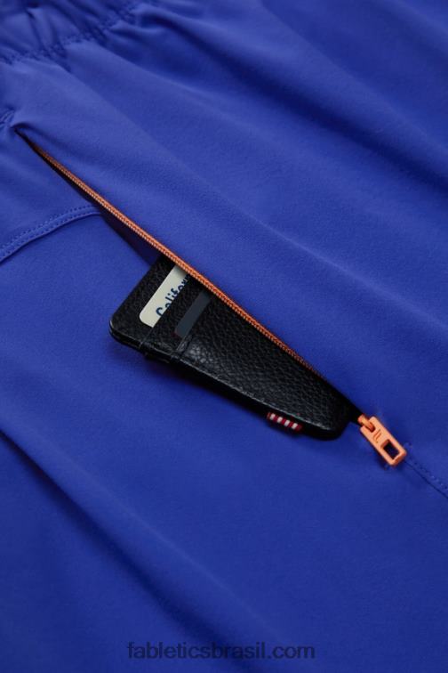 Fabletics azul carbono 420HR3275 aquele curto 160 homens