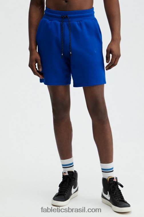 Fabletics azul clássico 420HR3348 o pós-jogo curto homens