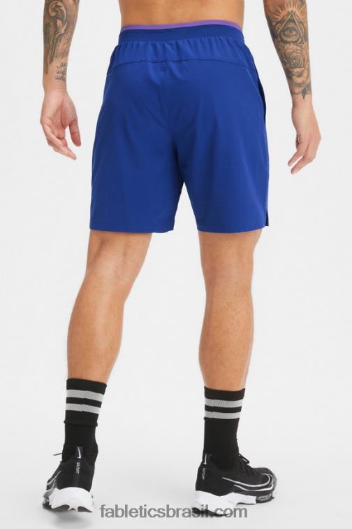 Fabletics azul francês 420HR3196 o curto fundamental ii 144 homens
