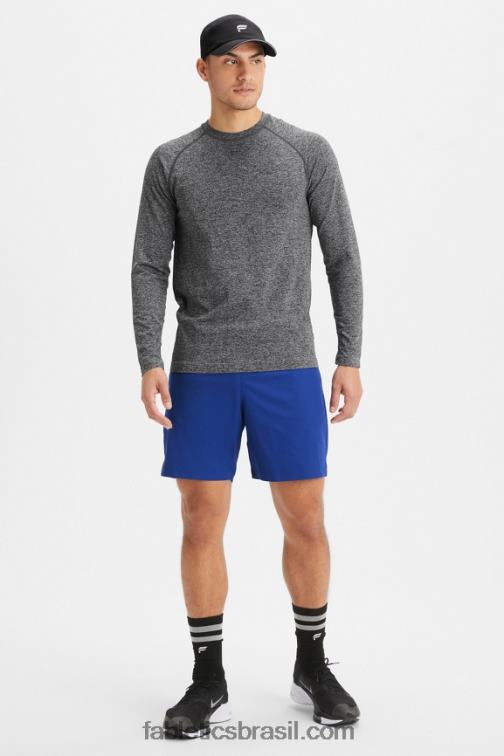 Fabletics azul francês 420HR3196 o curto fundamental ii 144 homens