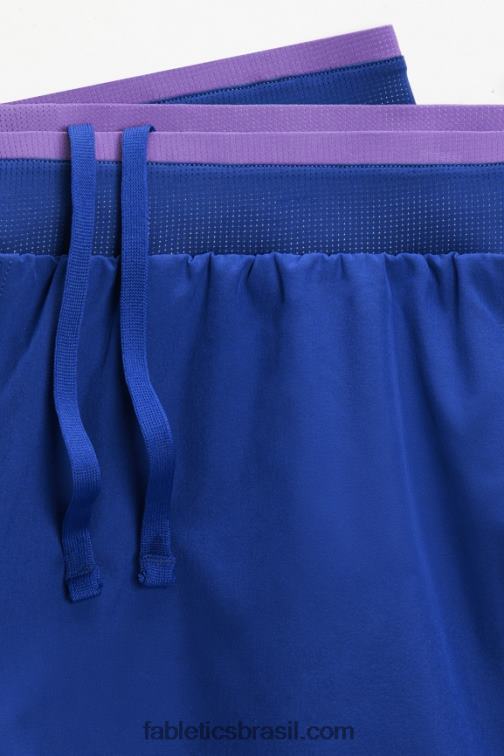 Fabletics azul francês 420HR3196 o curto fundamental ii 144 homens